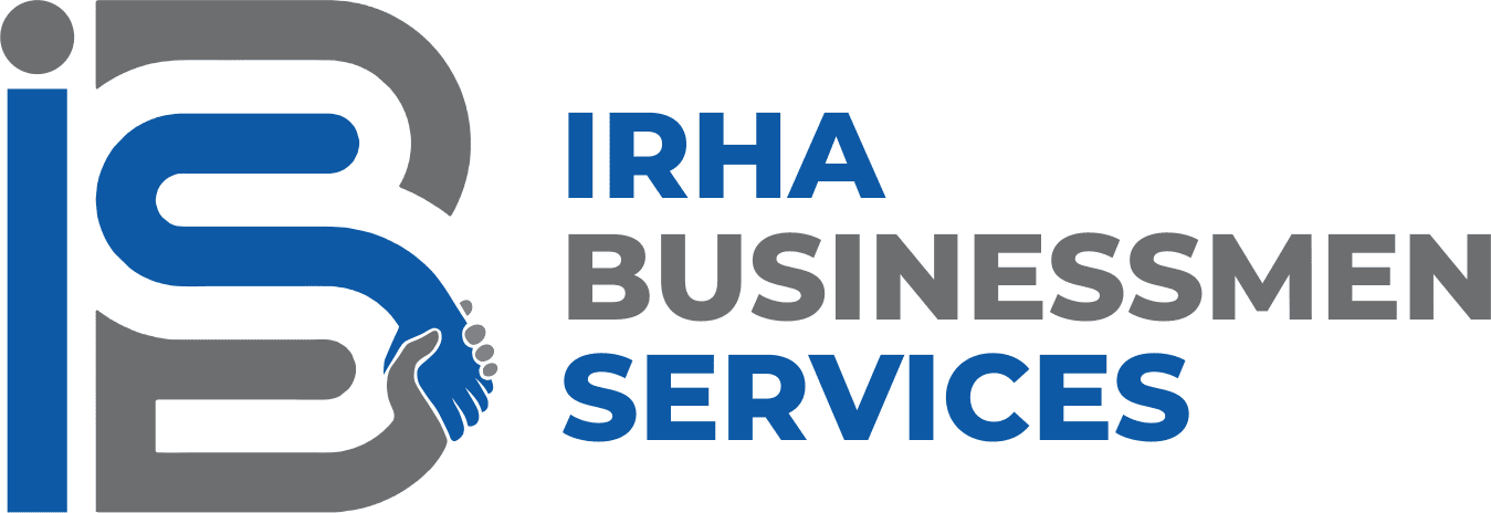 this is IRHA Businessmen Services Logo