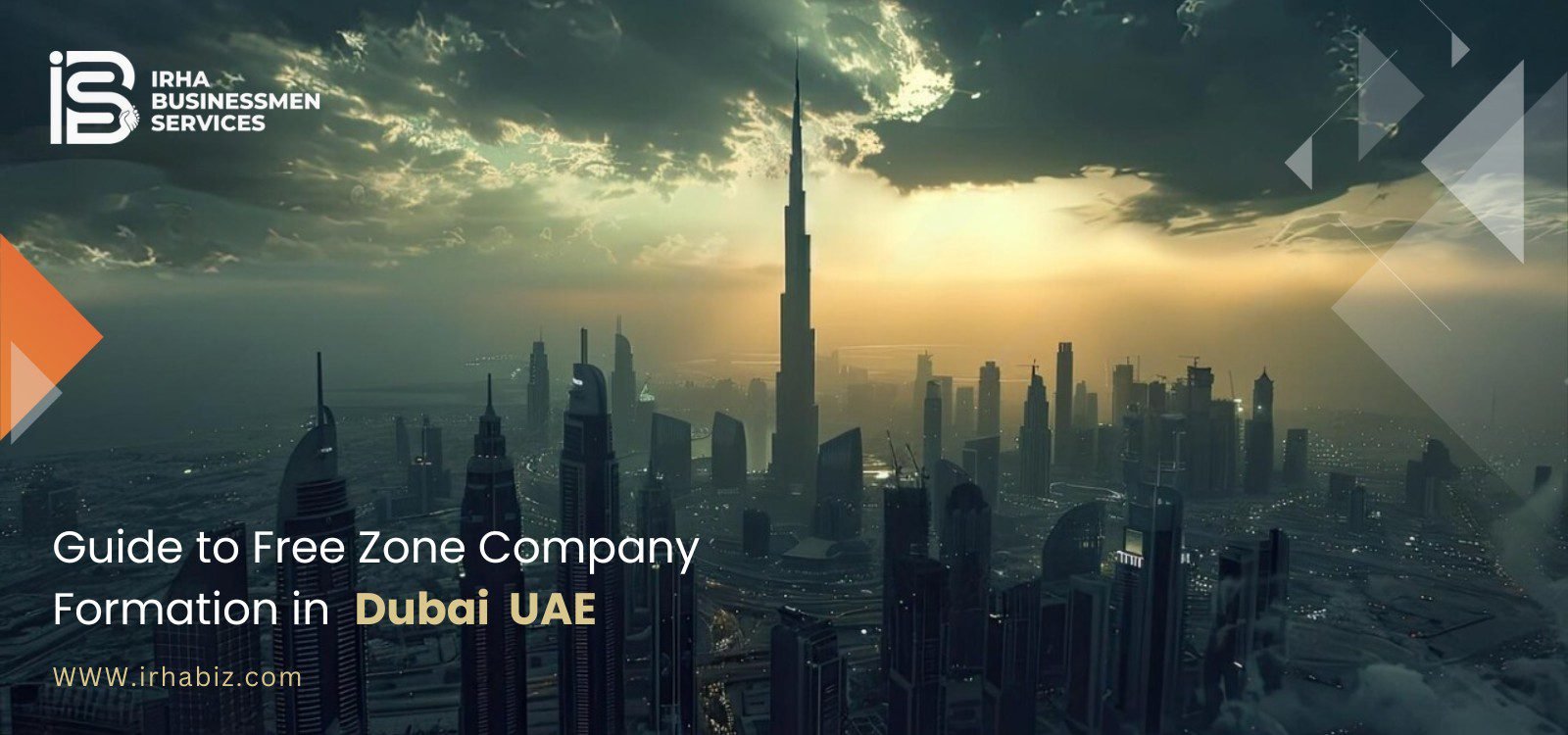 Guide image for setting up a business in Dubai free zones