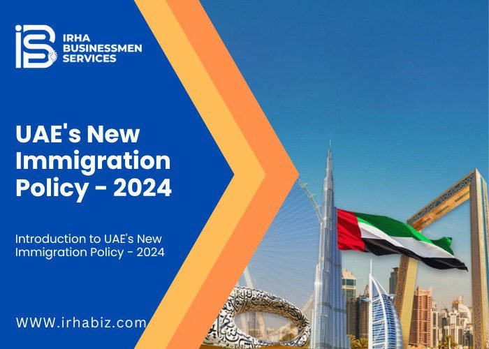 Illustration showing UAE’s new immigration policy for 2024