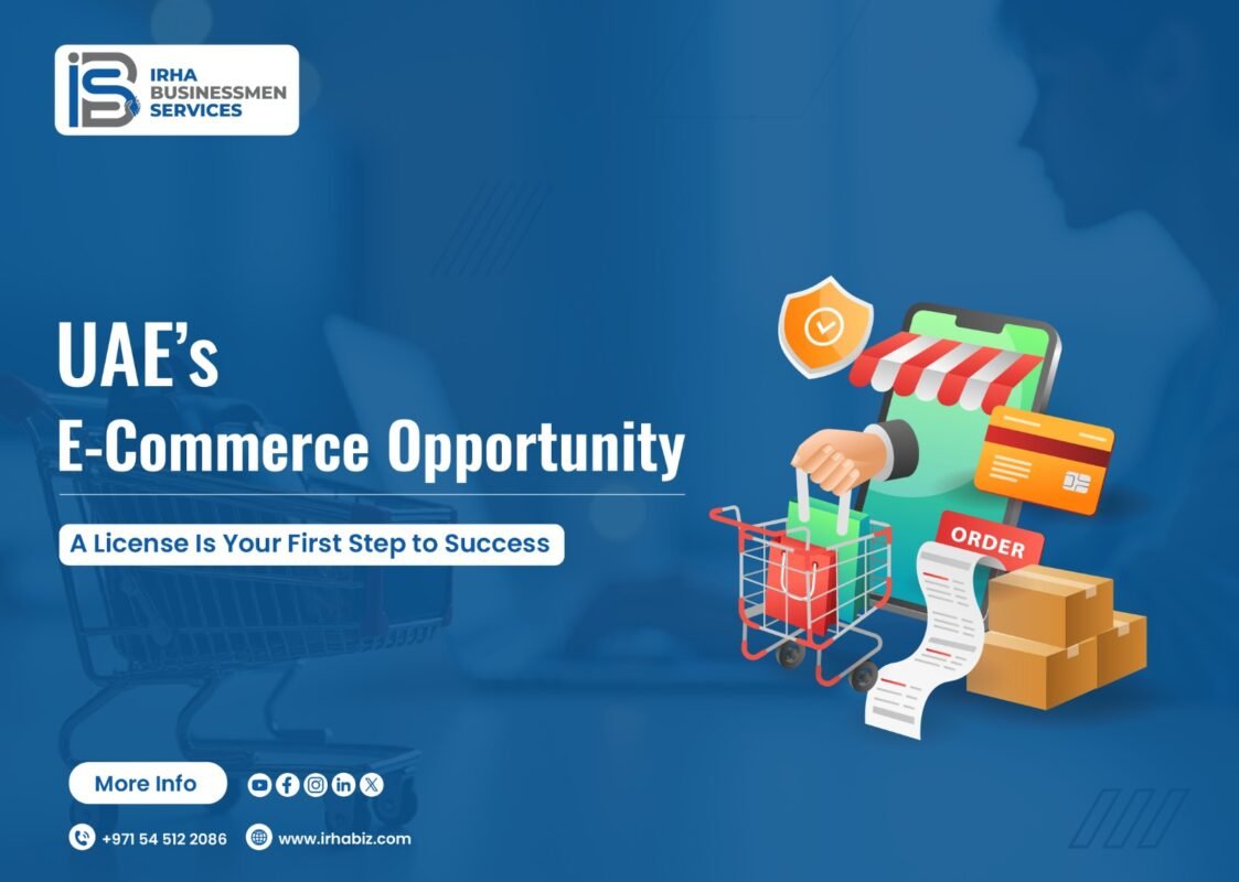 usiness owner applying for UAE e-commerce license online